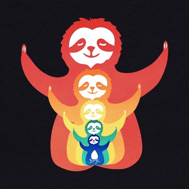 Rainbow Sloth by fadi1994